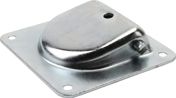 Kotvicí miska pozinkovaná 105 x 105 mm, výška = 25,5 mm