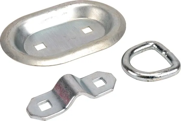 Kotvicí miska pozinkovaná 145 x 100 mm, výška = 16 mm