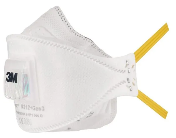 Ochranná dýchací maska řady 9300+ comfort Cool Flow™