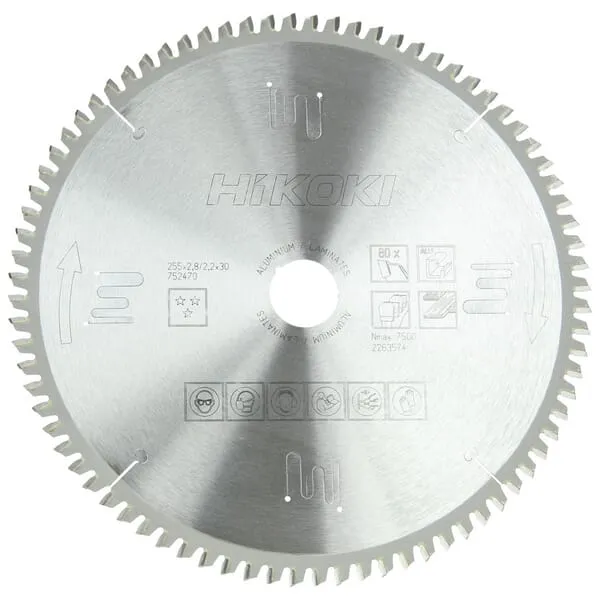 Pilový kotouč HM Alu 255x30 T80