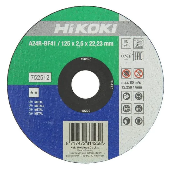 Řezný kotouč kov 125x2,5mm