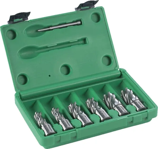 Sada jádrových vrtáků HSS, 7dílná