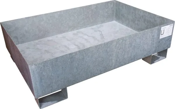 Odkapová vana - pozinkovaná ocel