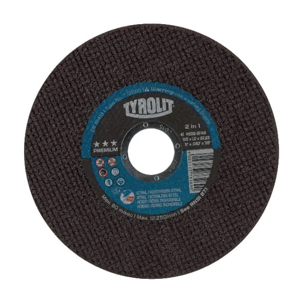 Řezné kotouče Tyrolit Premium na kov a nerezovou ocel