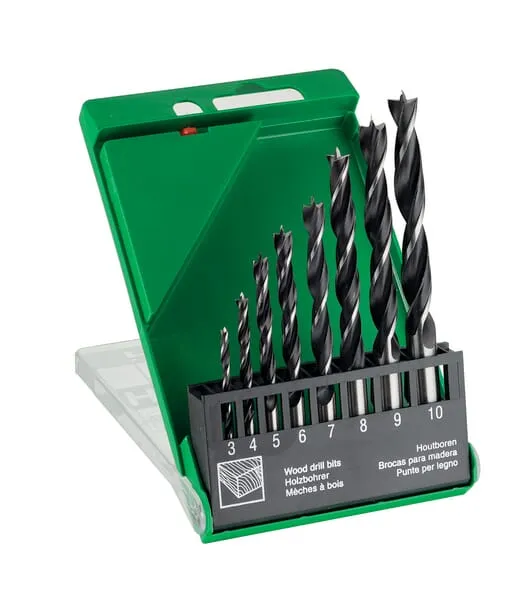 Sada šr.vrtáků do dřeva 8díl.