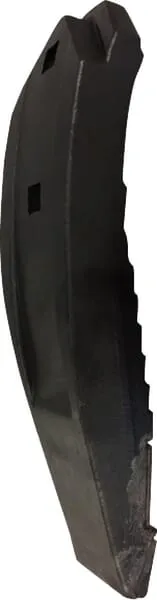 Radlice kultivátoru 302x80 mm tvrzená, zahnutá, 2 otvory, vhodná pro Amazone