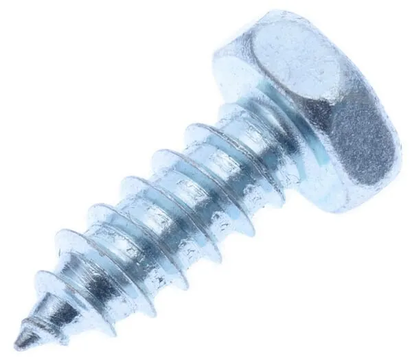 Samořezný šroub 4,8 x 13 mm, 8 mm šestihran, ocel, DIN 7976C, Kramp