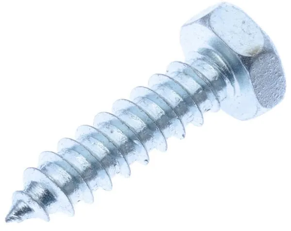 Samořezný šroub 4,8 x 19 mm, 8 mm šestihran, ocel, DIN 7976C, Kramp