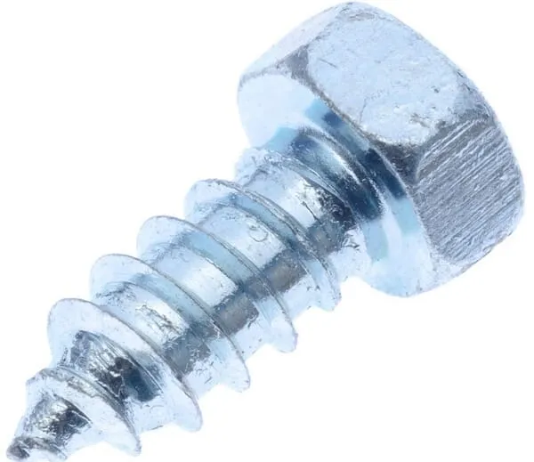 Samořezný šroub 5,5 x 13 mm, 8 mm šestihran, ocel, DIN 7976C, Kramp