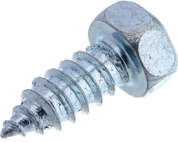 Samořezný šroub 6,3 x 16 mm, 10 mm šestihran, ocel, DIN 7976C, Kramp