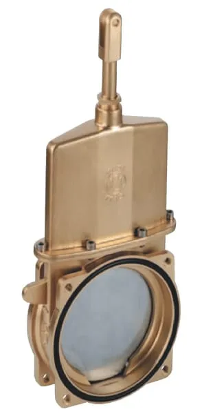 Originální MZ - Desková šoupátka - Mosaz