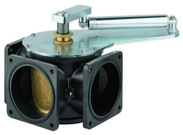 3 cestný ventil 8" + hydraulický válec