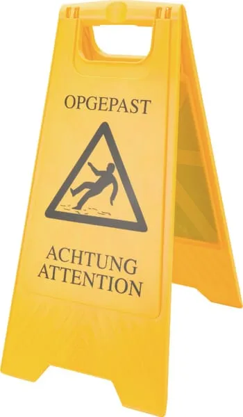 Tabulka výstražná "Pozor mokrá podlaha"