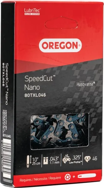 Pilový řetěz 0,325, 46 DL, 10" Speedcut™ Nano, Oregon