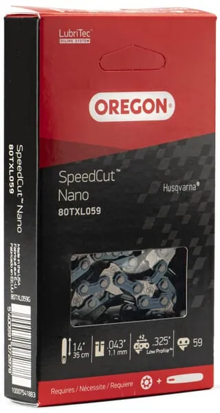 Pilový řetěz 0,325, 59 DL, 14" Speedcut™ Nano, Oregon