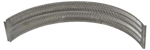 Síto mělnícího zařízení štěrbinové