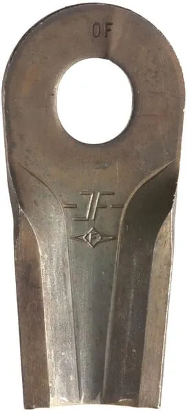 Nůž rotační sekačky 93 x 50 x 4 mm; vhodný pro Kongskilde JF / Stoll