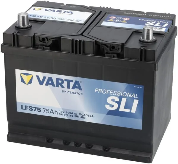 Baterie 12V 75Ah 600A LFS75 VARTA Professional Starter