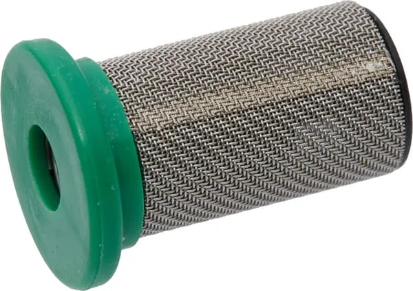 Filtr s kulovým zpětným ventilem, 100 mesh, zelený