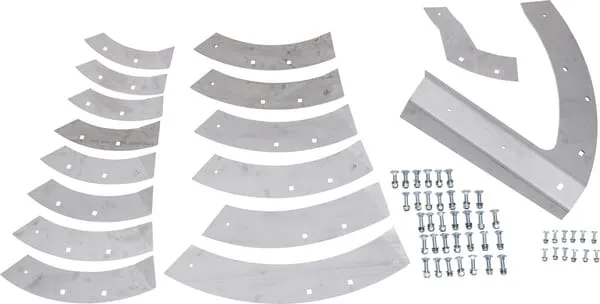 Sada opotřebitelných dílů ze slitiny a oceli pro velké šnekové dopravníky