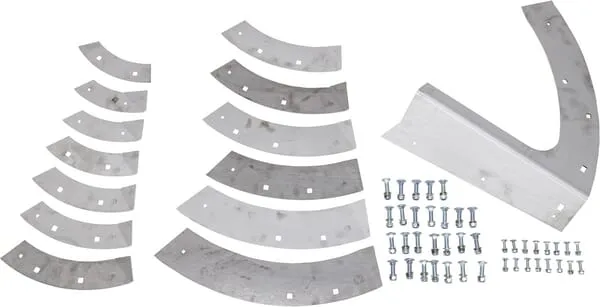 Sada opotřebitelných dílů ze slitiny a oceli pro malé šnekové dopravníky