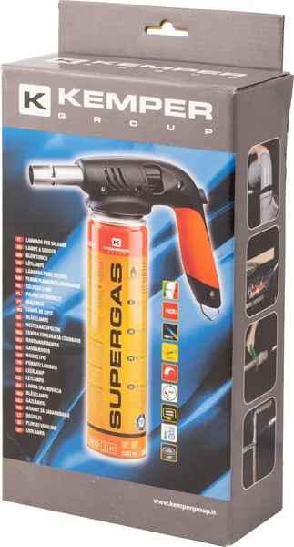 Sada s pájecím hořákem