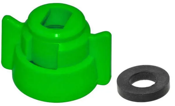 Uzávěr trysky, bajonetový, SW8, zelený, s těsněním, Geoline