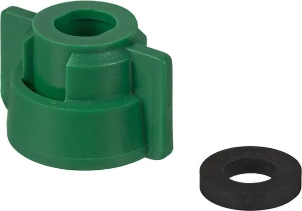 Uzávěr trysky, bajonetový, SW11, zelený, s těsněním, Geoline