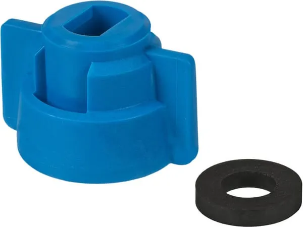Uzávěr trysky, bajonetový, SW11, modrý, s těsněním, Geoline
