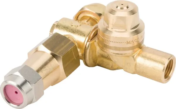 Mosazný držák trysek M 82 dvojitý s pojistkou proti dúkapu