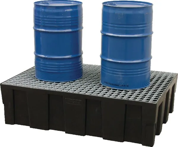 Sběrná vana - PE - s ocelovým roštem