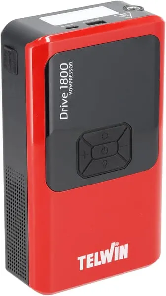 Přenosný startovací zdroj Booster DRIVE 1800 + kompresor