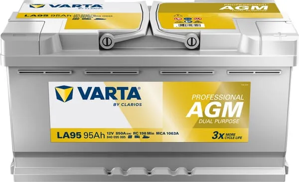 Baterie 12V 95Ah 850A LA95 VARTA Professional Dual Purpose AGM