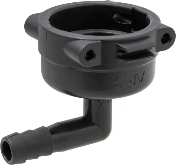 Hadicová přípojka, vnitřní 90° AF3, 10 mm