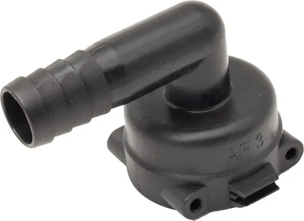 Hadicová přípojka, vnitřní 90° AF3, 16 mm