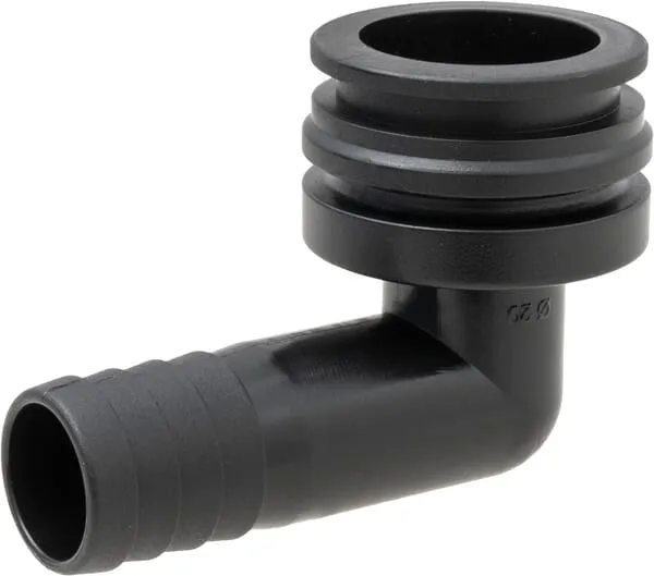 Hadicová přípojka, vnější 90° AF4, 20 mm