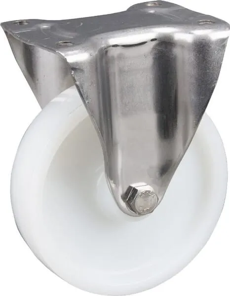 Nerezové otočné kolečko s plastovým běhounem