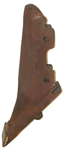 Radlice kultivátoru 260x50x6 mm, zahnutá, vhodná pro Grégoire-Besson