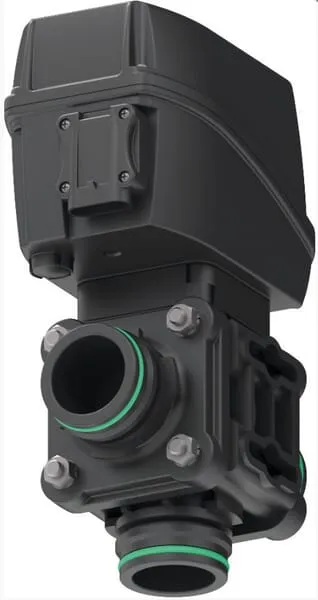 Elektrické kulové ventily 3cestné, ovládání CAN-Bus řada 853