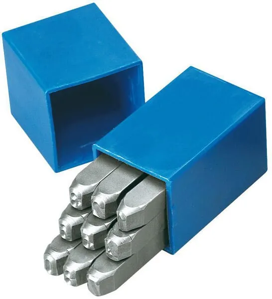 Sada pro vyrážení čísel a písmen Gedore