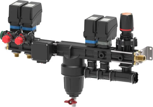 Regul.armatura 2TB, 20 bar, DF