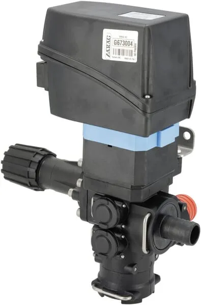 Elektrické hlavní regulační ventily s nastavitelným maximálním tlakovým ventilem a vidlicovou spojkou T6