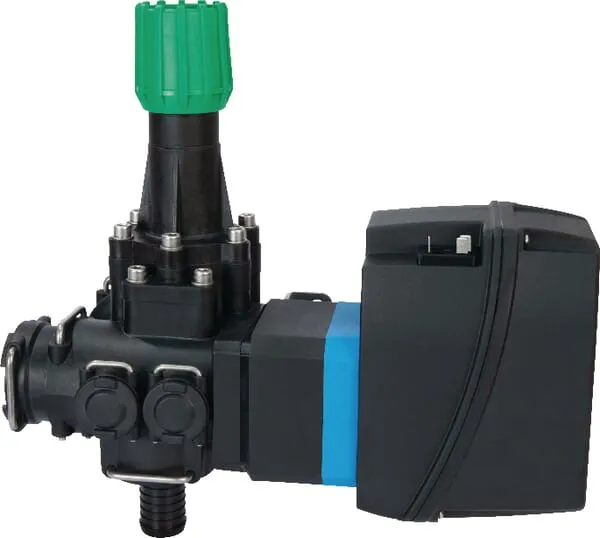 Hlavní regulační ventil s nastavitelným maximálním tlakovým ventilem a vidlicovou spojkou T5, 20 barů