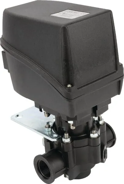 Elektrický membránový regulační ventil 50 barů, s vnitřním závitem 3/4"
