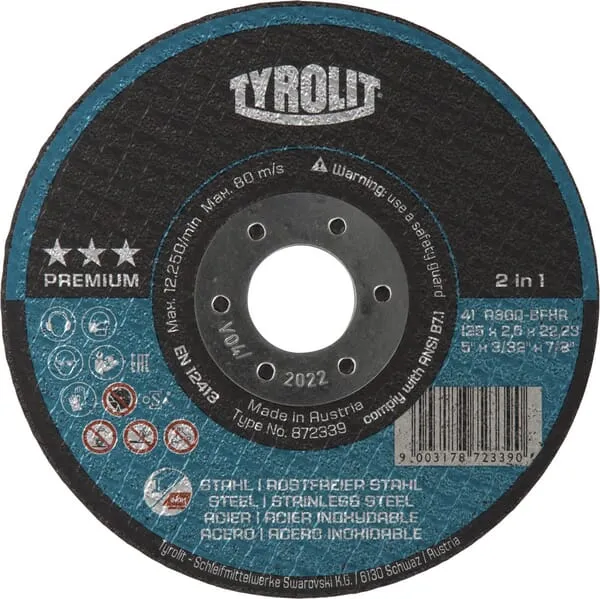 Řezné kotouče Premium kov - ušlechtilá ocel