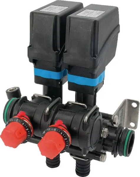 Jednotka sekčních ventilů s vidlicovou přípojkou 2TB