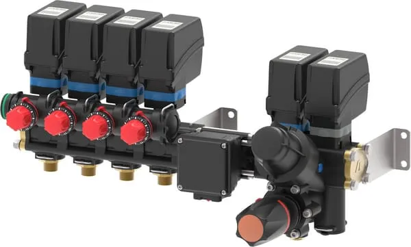 Electric Section Unit cpl. 150l, with flow meter, series 881