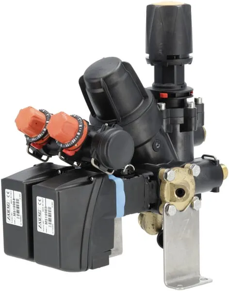 Sekční jednotky pro postřikovače sadů 150 l/min, s obtokem