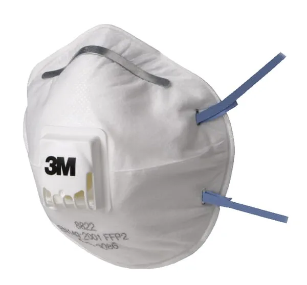 Respirátory proti jemnému prachu řady 8000, klasické