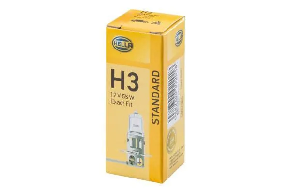 Žárovka 12 V, H3, 55 W, PK22s